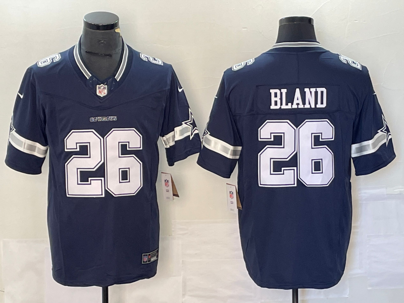 Men's Dallas Cowboys DaRon Bland #26 Navy Jersey